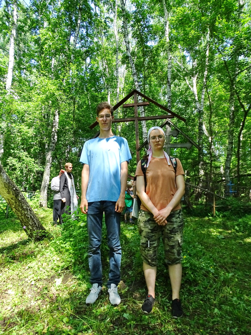 Лития на месте захоронения мучеников и исповедников в г. Мариинске 