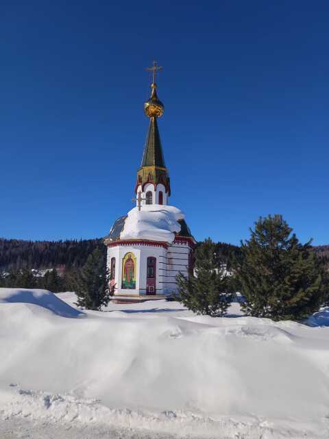 Часовня в поселке Чугунаш